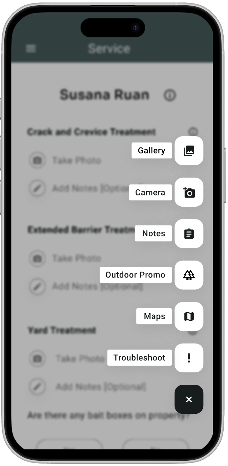 Appointment Tools — Before redesign