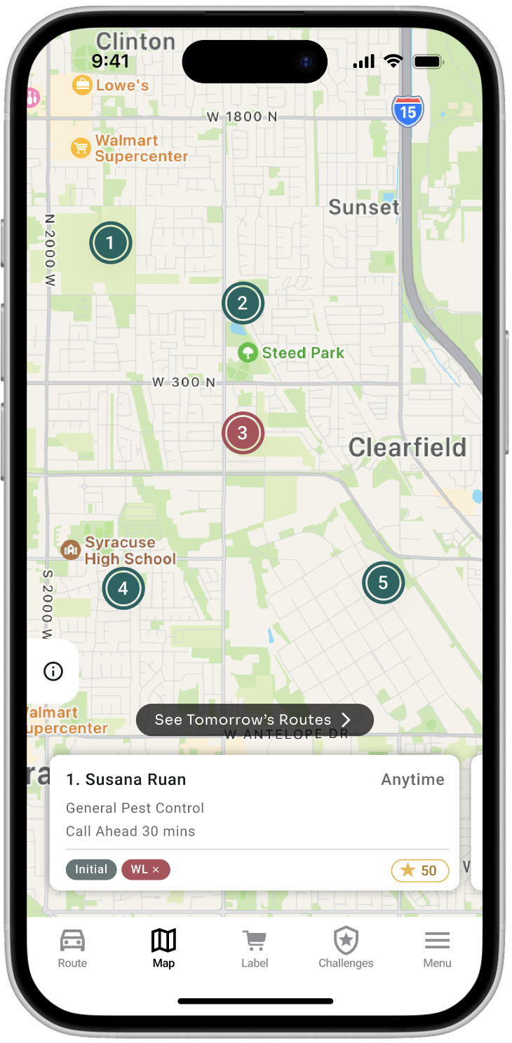 Map View — After redesign